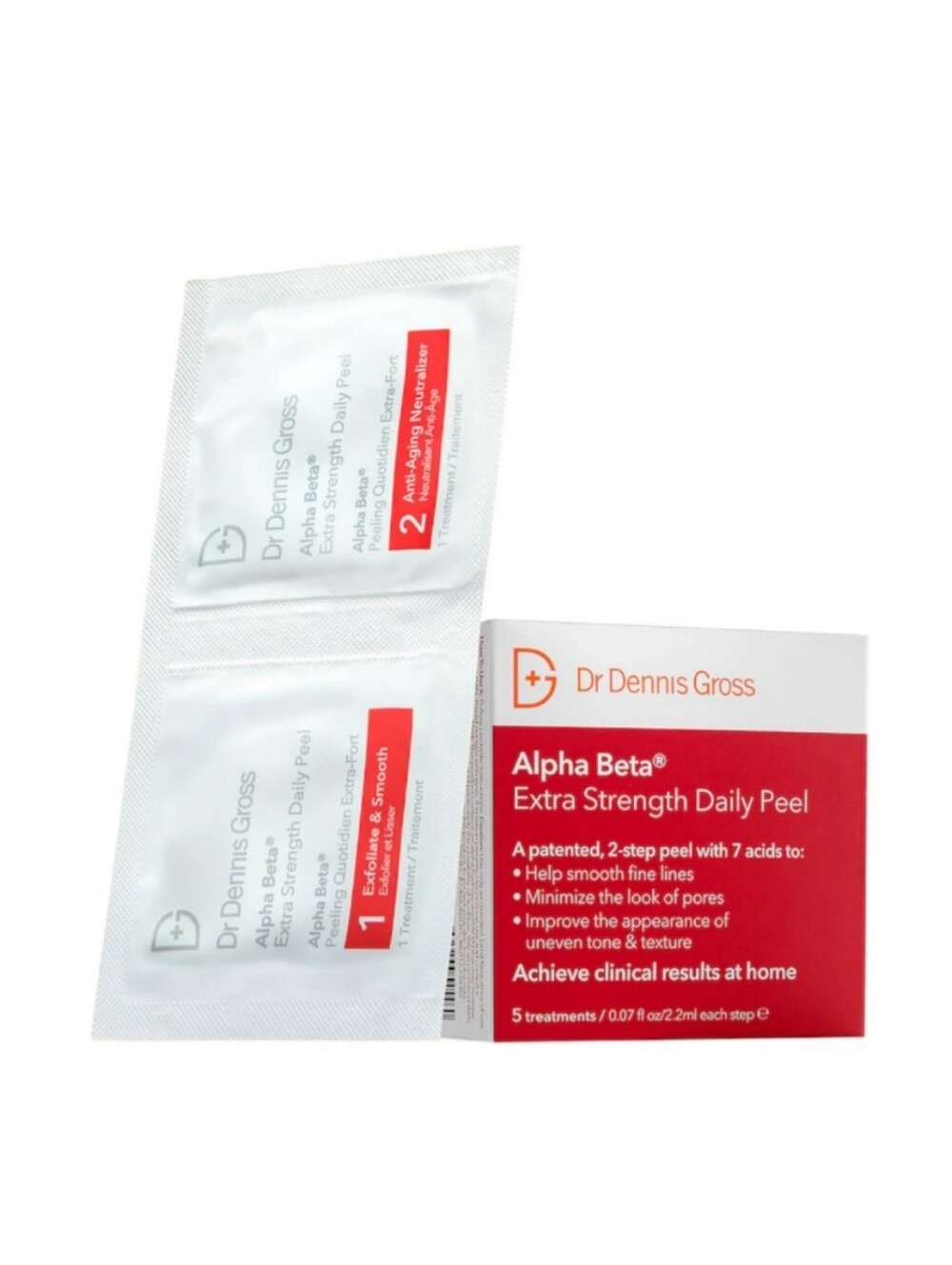 Dennis Gross Skincare Mini Alpha Beta® Extra Strength Daily Peel Pads